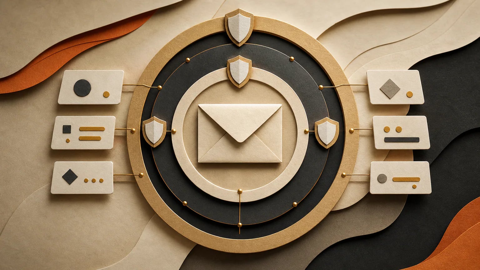 Tres capas de protección resguardan el correo electrónico de una pequeña empresa